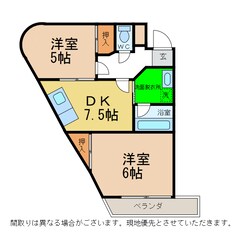 メゾン２１の物件間取画像